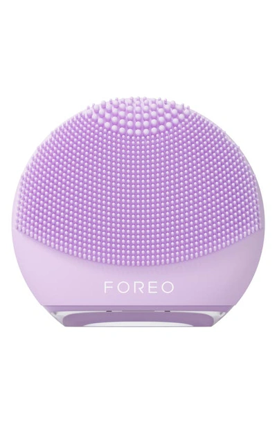 Shop Foreo Luna 4 Go Facial Cleansing & Massaging Device In Lavender