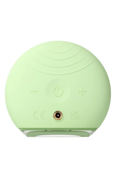 Shop Foreo Luna 4 Go Facial Cleansing & Massaging Device In Pistachio