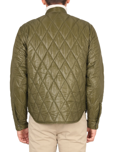 Shop Aspesi Quilted Jacket In Militare