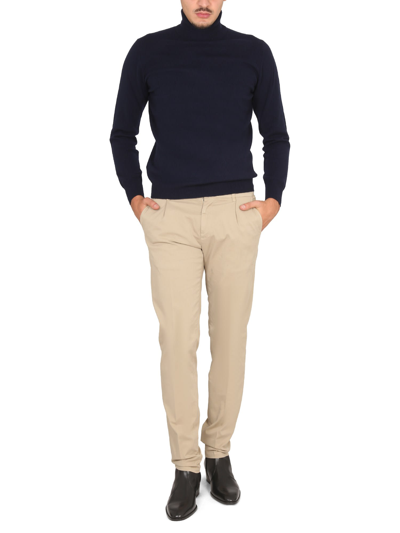 Aspesi Cotton Canvas Pants In Beige