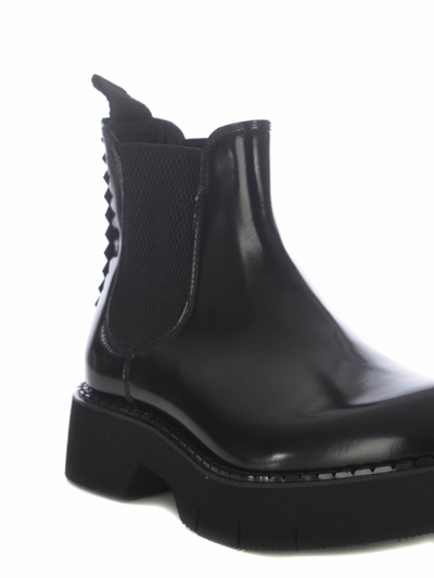 Shop The Antipode Ankle Boots  Scott 30 Beatles Leather In Nero