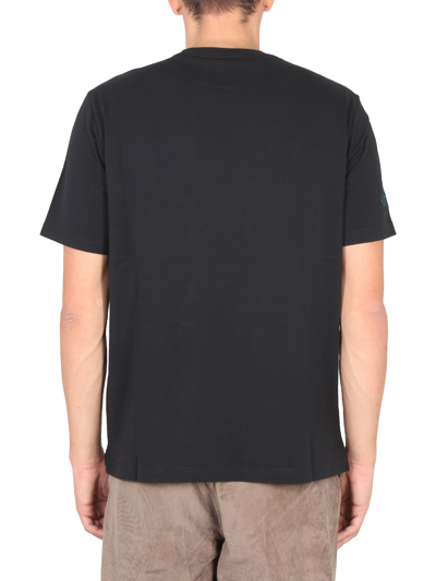 Shop Ps By Paul Smith Happy T-shirt In Nero