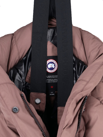 Shop Canada Goose Jacket In Brown