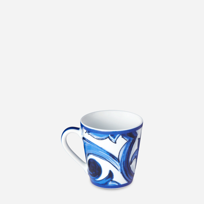 Dolce & Gabbana Porcelain Mug In Multicolor