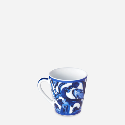 Dolce & Gabbana Porcelain Mug In Multicolor