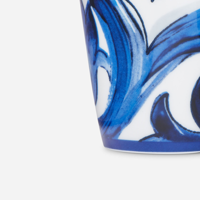 Shop Dolce & Gabbana Porcelain Mug In Multicolor