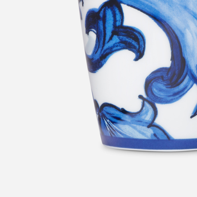 Dolce & Gabbana Porcelain Mug In Multicolor