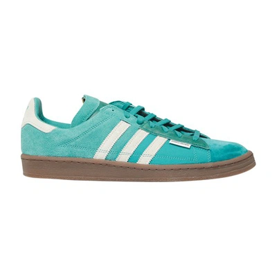 Shop Adidas Originals Campus 80 Darryl Brown Sneakers In Jade Green Forest Green Off White