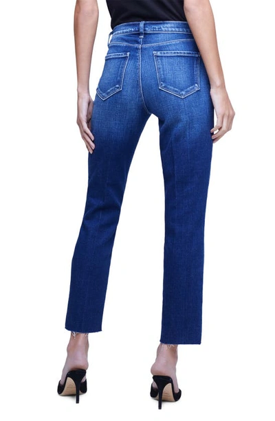 Shop L Agence Sada Crop Slim Jeans In Frisco