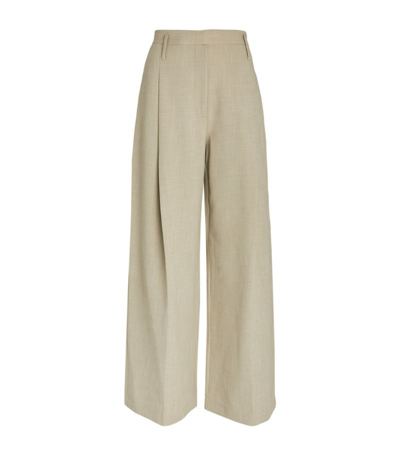Shop Camilla And Marc Morella Wide-leg Trousers In Green