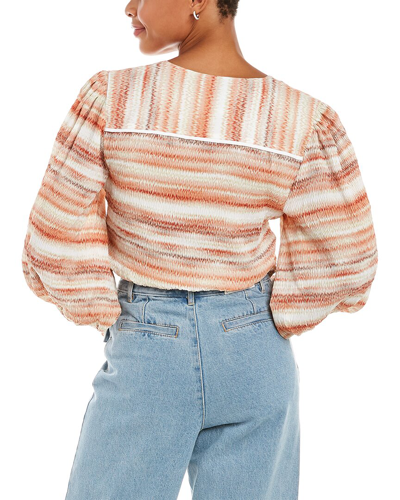 Shop C/meo Collective Collective Worlds Collide Top In Beige