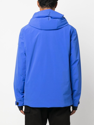 Shop Moncler Sizan Lightweight Shell Jacket In 蓝色