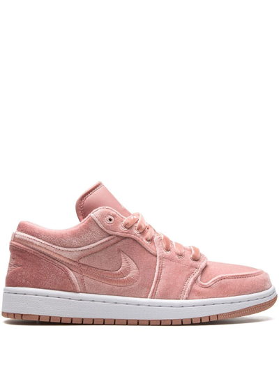 Shop Jordan Air  1 Low Se "pink Velvet" Sneakers