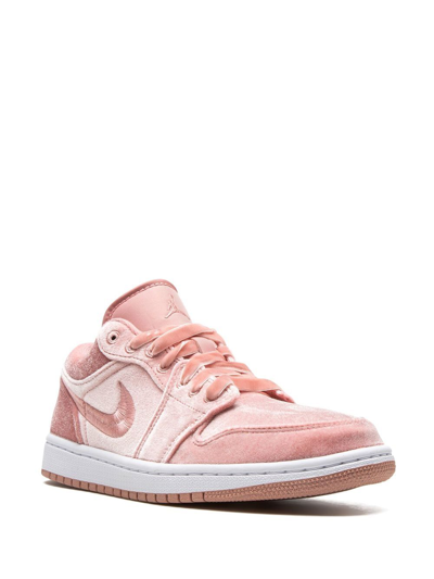Shop Jordan Air  1 Low Se "pink Velvet" Sneakers