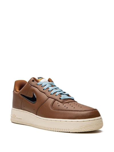 Shop Nike Air Force 1 Low '07 Premium "pecan" Sneakers In Brown