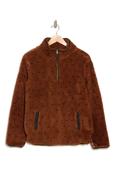 Thread & Supply Lansing Jacket In Camel Black Dots