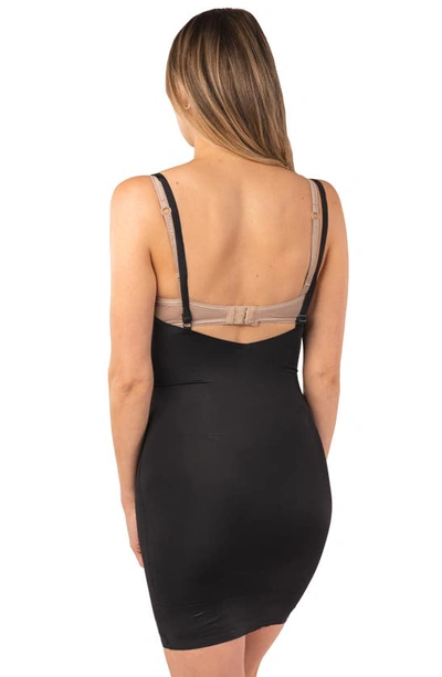 Body Beautiful Body Slip Shaper In Black