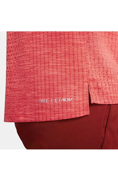 Shop Nike Dri-fit Advanced Techknit Ultra Running T-shirt In Cinnabar/bright Crimson