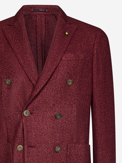 Shop Lardini Blazer <br> In Red