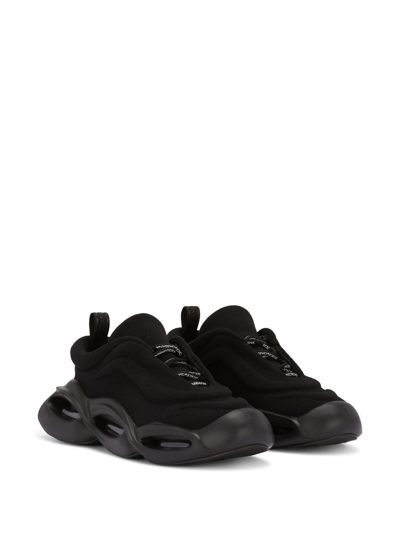 Shop Dolce & Gabbana Wave Low-top Sneakers In Black