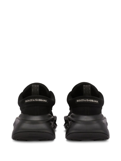 Shop Dolce & Gabbana Wave Low-top Sneakers In Black