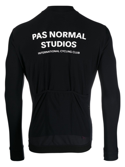 Shop Pas Normal Studios Logo-print Performace Top In Black