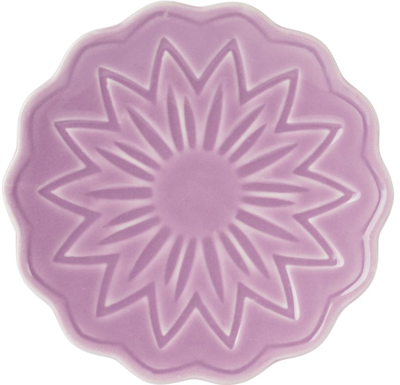 Shop Paula Canovas Del Vas Pink Flower Plate