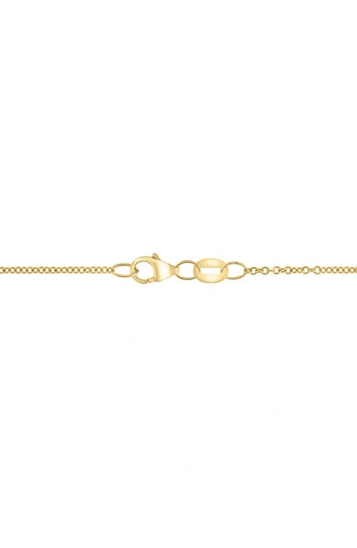 Effy 14k Gold Plated Sterling Silver Diamond Heart Pendant Necklace In White