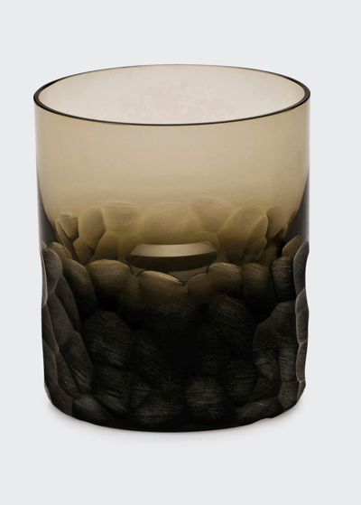 Shop Moser Smoke Pebbles Double Old-fashioned In Rosalin