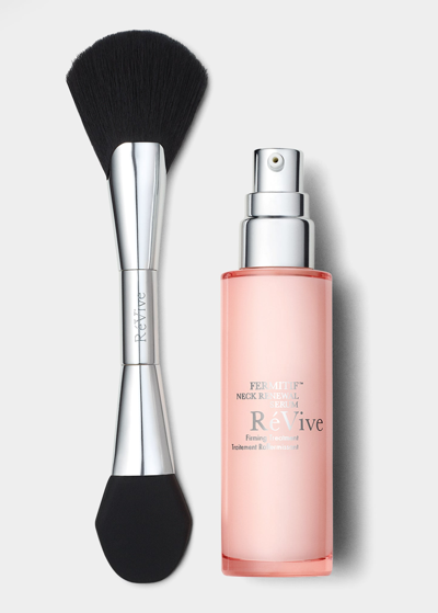 Shop Revive Fermitif Neck Serum + Dual Ended Applicator Brush, 1.7 Oz.