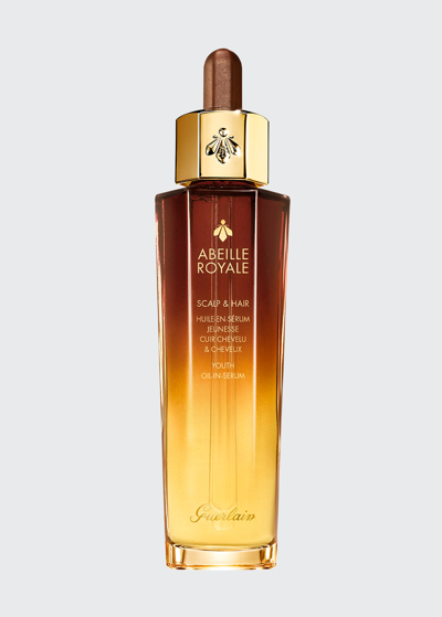 Shop Guerlain Abeille Royale Scalp & Hair Youth Oil In Serum, 1.6 Oz.