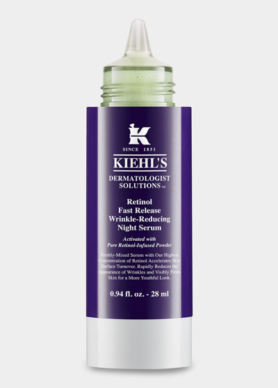 Shop Kiehl's Since 1851 Retinol Fast Release Wrinkle-reducing Night Serum, 0.94 Oz.