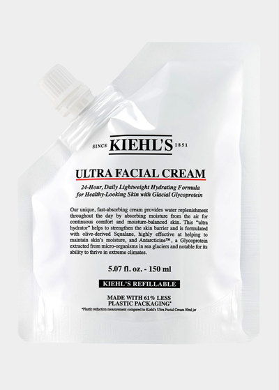 Shop Kiehl's Since 1851 Ultra Facial Cream Refill Pouch, 5 Oz.
