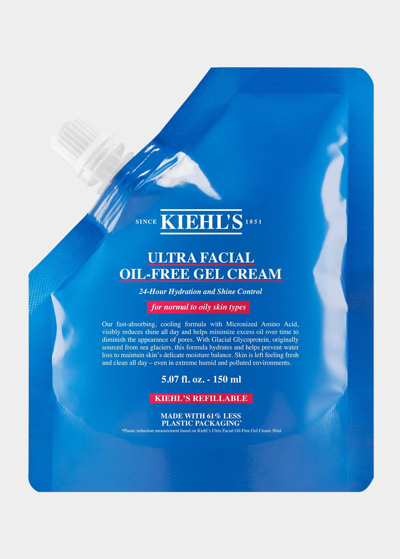 Shop Kiehl's Since 1851 5 Oz. Ultra Facial Oil-free Gel Cream Refill