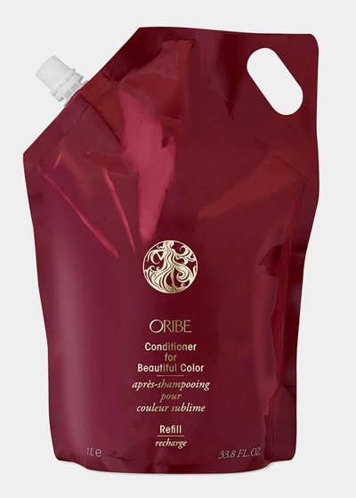 Shop Oribe 33.8 Oz. Conditioner For Beautiful Color Refill Pouch