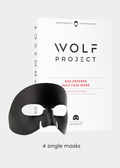The Wolf Project Age Defense Half Face Mask, 4 Pack