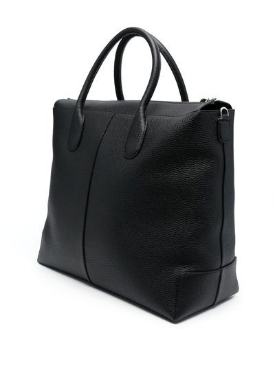 Shop Tod's Large Di Bag Tote Bag In Black