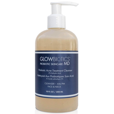 Shop Glowbiotics Md Probiotic Acne Treatment Cleanser 10 oz