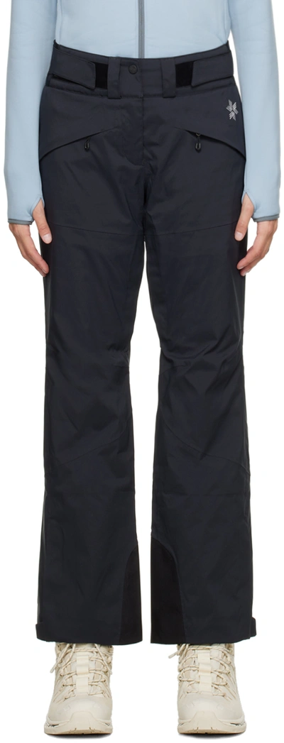Shop Goldwin Black Solid Pants