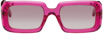 Shop Saint Laurent Pink Sl 534 Sunglasses In 006 Pink