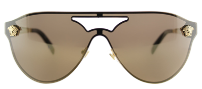 Shop Versace Ve 2161 1002f9 Womens Aviator Sunglasses In Multi
