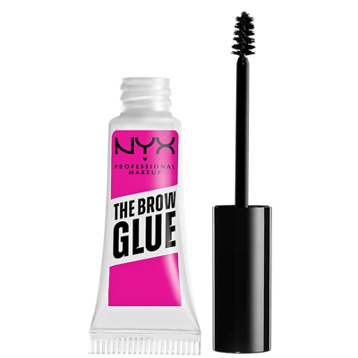 Shop Nyx Professional Makeup The Brow Glue Instant Styler 5g (various Shades) - Clear