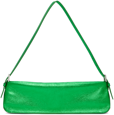 Shop By Far Green Dulce Long Shoulder Bag In Cn Green