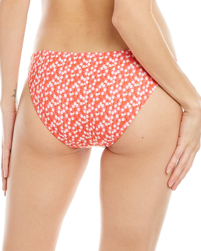 Shop Solid & Striped The Indigo Bikini Bottom In Pink