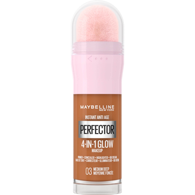 Maybelline Instant Anti Age Perfector 4-in-1 Glow Primer, Concealer, Highlighter, Bb Cream 20ml (various Shades In Medium Deep