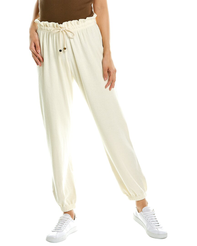 Shop Donni . Terry Gem Pant In Beige