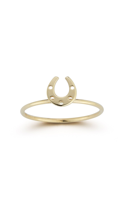 Ember Fine Jewelry 14k Gold Horse Shoe Ring In Gold