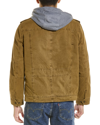 Shop Levi's Utility Jacket In Green