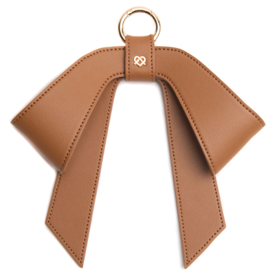 Shop Gunas New York Cottontail Bow In Brown