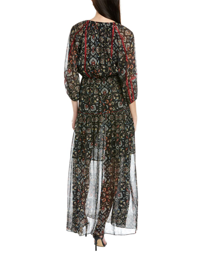 Sachin & Babi Dalton Midi Dress In Black